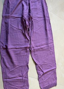 Beautiful Embroidered Purple Kurta