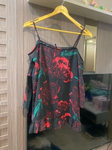 Floral Off-Shoulder Top