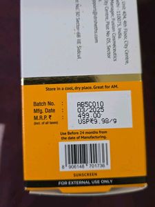 Dr. Seth's Ceramide &amp; Vitamin C Sunscreen