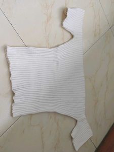 Off-Shoulder Ribbed Knit Top