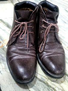 Men's Brown Leather Ankle Boots