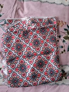 Vibrant Geometric Print blouse material