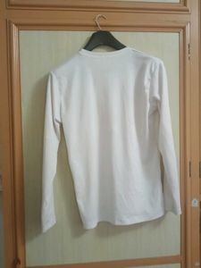 Classic White Long Sleeve Top