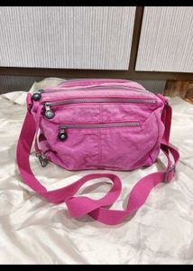 Pink Kipling Crossbody Bag