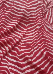 Chevron Print pure cotton Sare