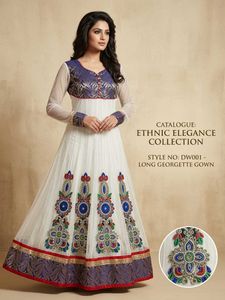 Elegant Georgette Gown