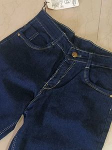 Flared Dark Wash Denim Jeans