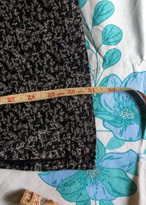 Tailored Floral Mini Length Kurti