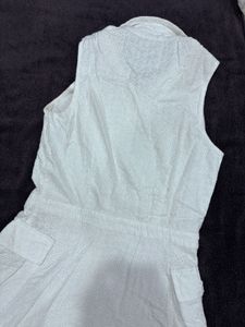 Superdry White Shirt Dress