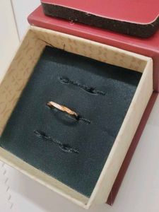 Rose Gold Diamond Ring 925 silver