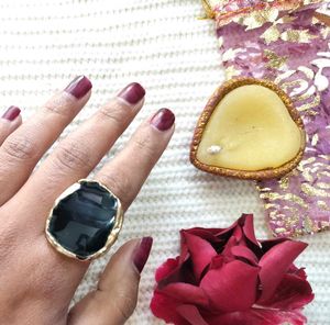 Unique Stone Ring