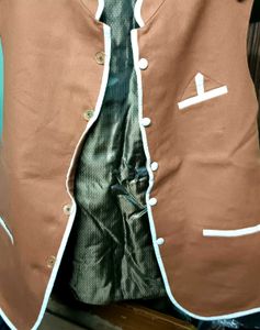 Classic Brown Nehru Jacket
