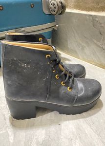 never worn Black Ankle Boots perfect for summ