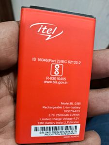 itel BATTERY 🔋