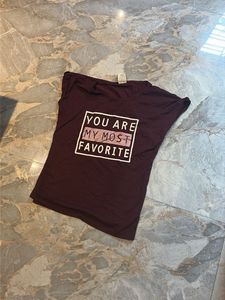 Maroon Graphic T-Shirt