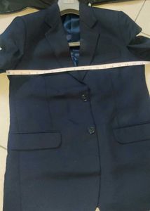 Raymond Custom stitched Navy Blue suit set