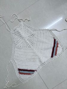 Boho Crochet Halter Top