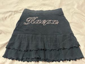 y2k kaepa vintage Ruffled Skirt