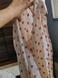 Chic Polka Dot Satin Blouse