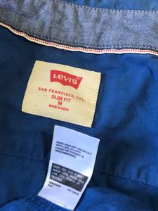 Levi's Blue Slim Fit Shirt