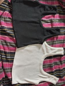 Ribbed Tank Tops (Black & White)