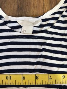 Classic Navy &amp; White Striped Tee