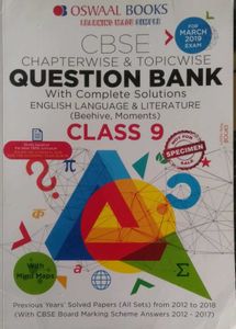 [FREE DELIVERY] Class 9th English Question Bank