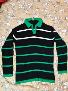 Striped Polo T-Shirt