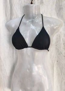 17810. Classic Black Triangle Bikini Top