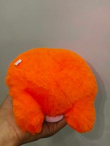 Cute Pig Plush Toy with Strawberry Detail