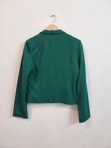 Green Casual Long Sleeves Blazer !