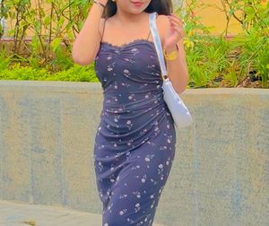 Chic Floral Print Midi Dress