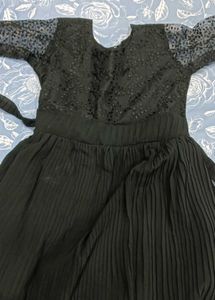 Elegant Black Ethnic Gown