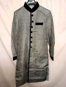 Men's Grey Sherwani