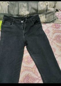 Classic Black Denim Jeans
