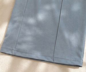 Stylish Blue Relaxed high rise easy wash trouser
