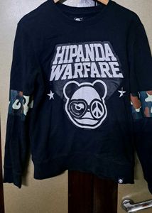 Hipanda Warfare Graphic Sweatshirt