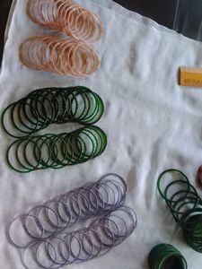 Glass bangles