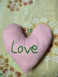 Heart Shape Soft Pillow...
