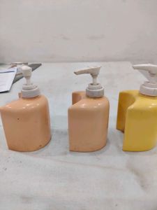 face wash empty bottles pack of 3