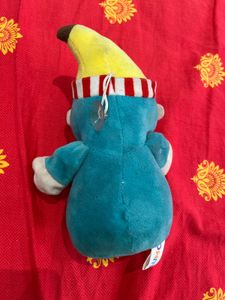 Cute Blue Monkey Plush Soft Toy