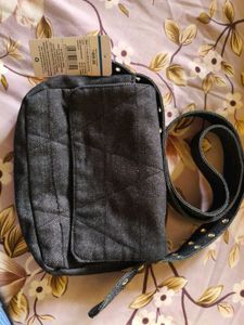 Denim Crossbody Bag