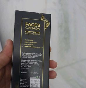 Faces Canada Comfy Matte Pro Lip Color