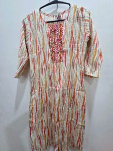 multi colour kurti