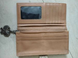 Butterflies Cream Synthetic Women's Wallet 🎀