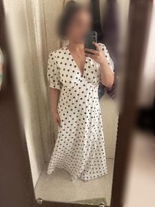 Polka Dot Maxi Dress