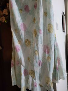 chiffon mermaid skirt