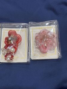 Floral brooch SAREE PINS FOR WOMEN