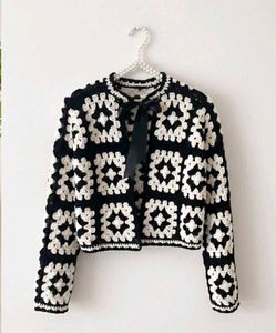 Chic Crochet Cardigan