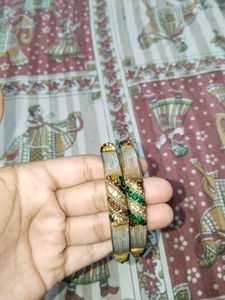 Set of 2 Embellished Bangles